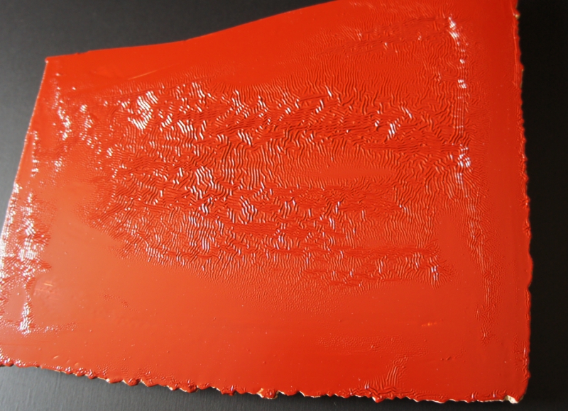 縮みと焼き漆 | 記述 | 菅野かおり Kaori Sugano