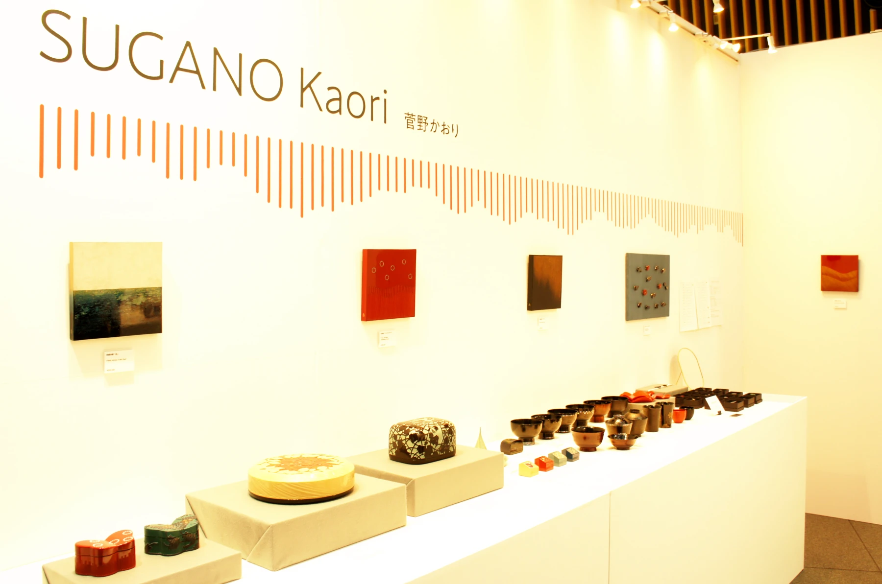 Art Fair Tokyo 2026　This exhibition (Kaori Sugano) was held at the Kagawa Prefectural Lacquerware Institute booth.