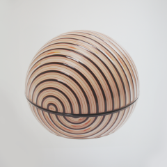 北岡省三作 彫漆箱「輪舞」