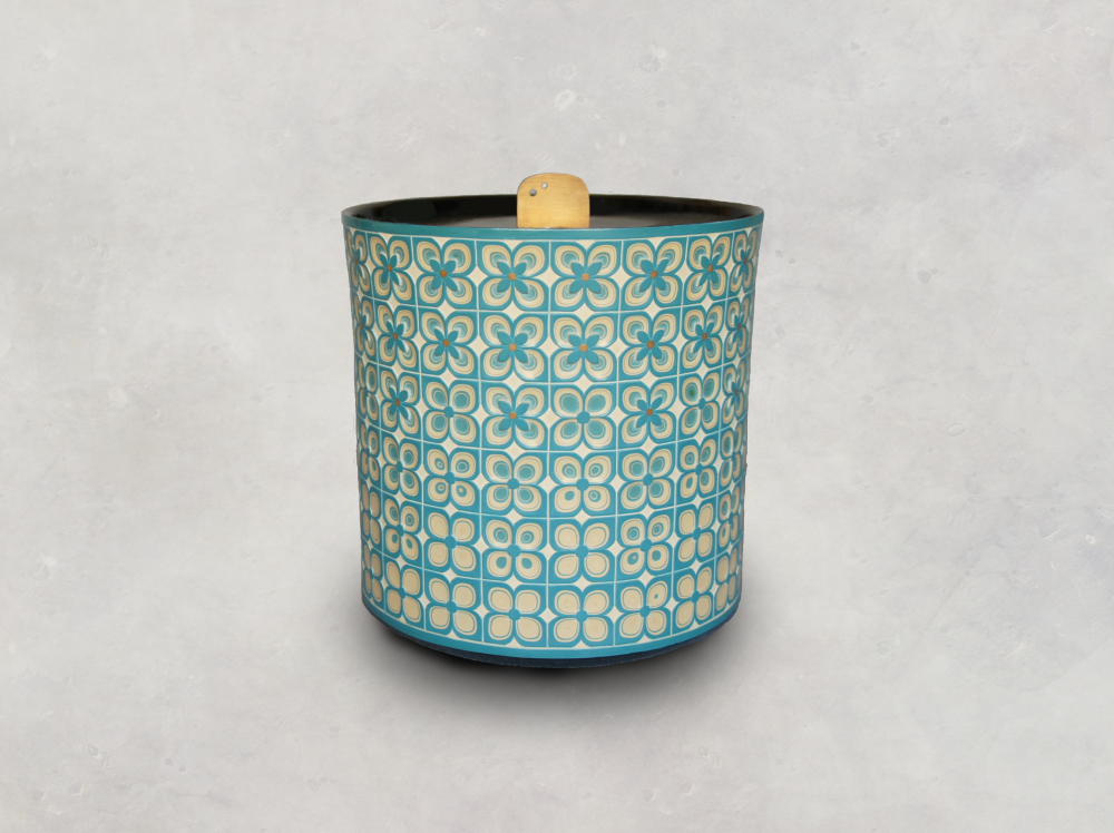 Water Jug with Flower Patterns Urushi art by Kaori Sugano