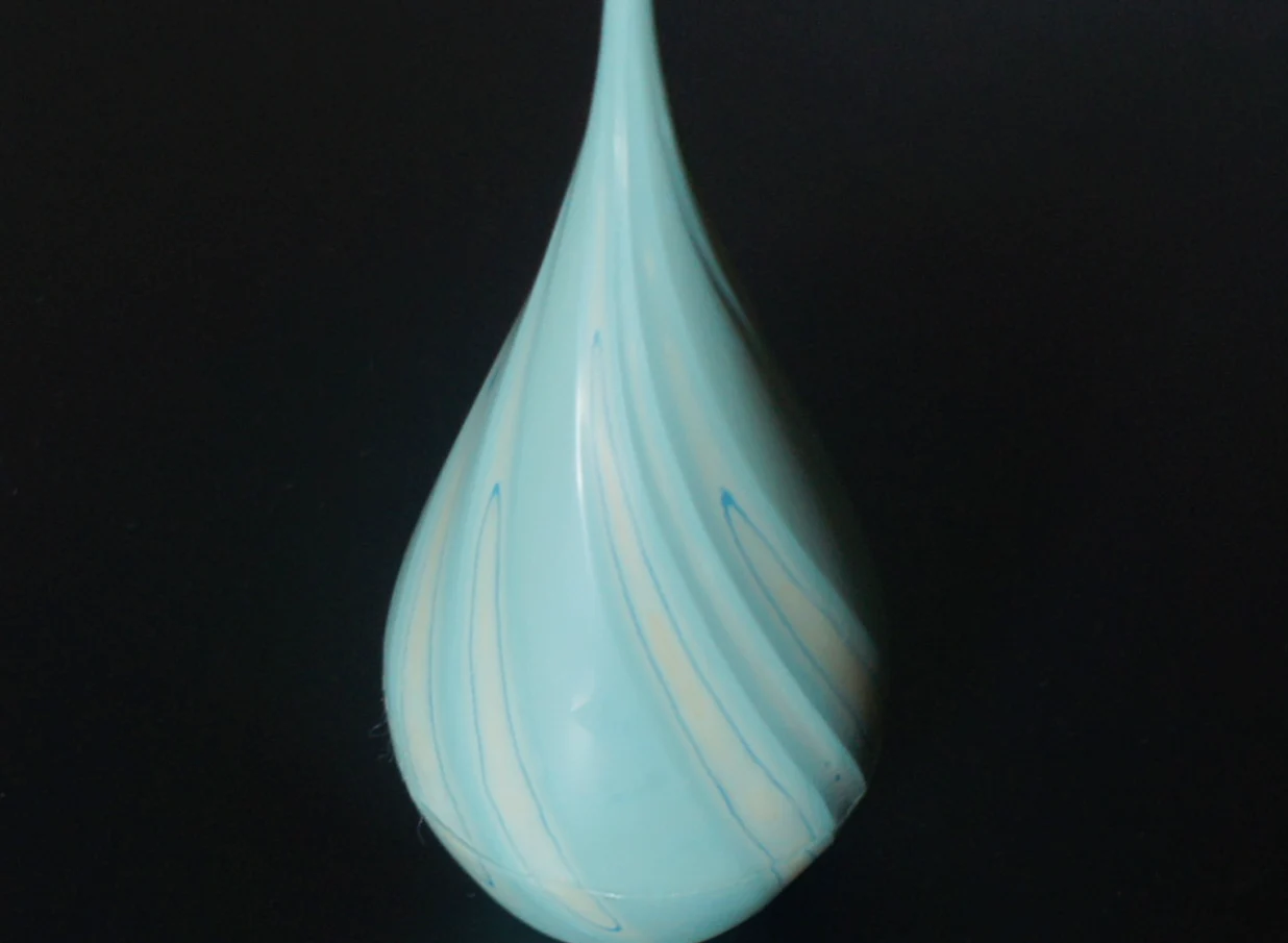 Drop-shaped Incense Container and Incense Tray Set | Kaori Sugano- Japanese lacquer